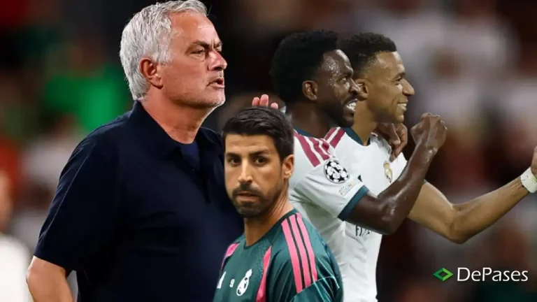 José Mourinho Kylian Mbappé Sami Khedira Vinícius Jr. Real Madrid