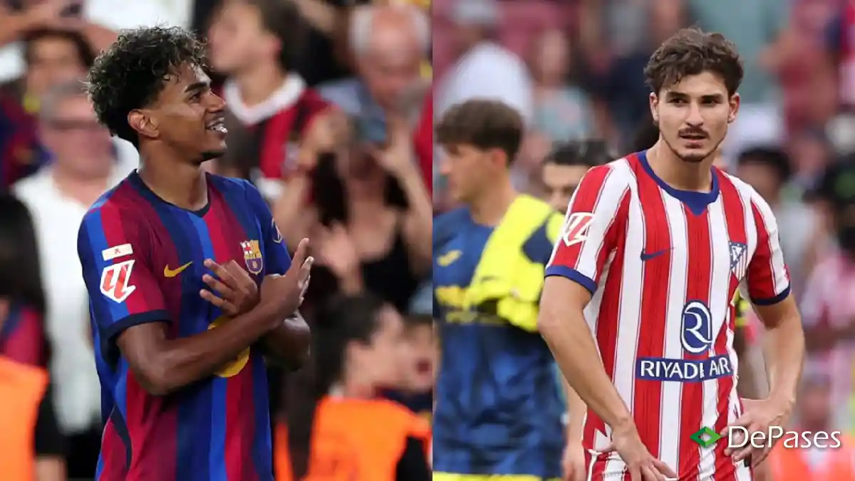 Lamine Yamal Julián Álvarez FC Barcelona Atlético de Madrid