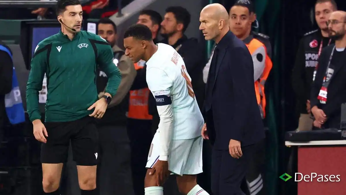 Zinedine Zidane Kylian Mbappé Real Madrid Selección de Francia