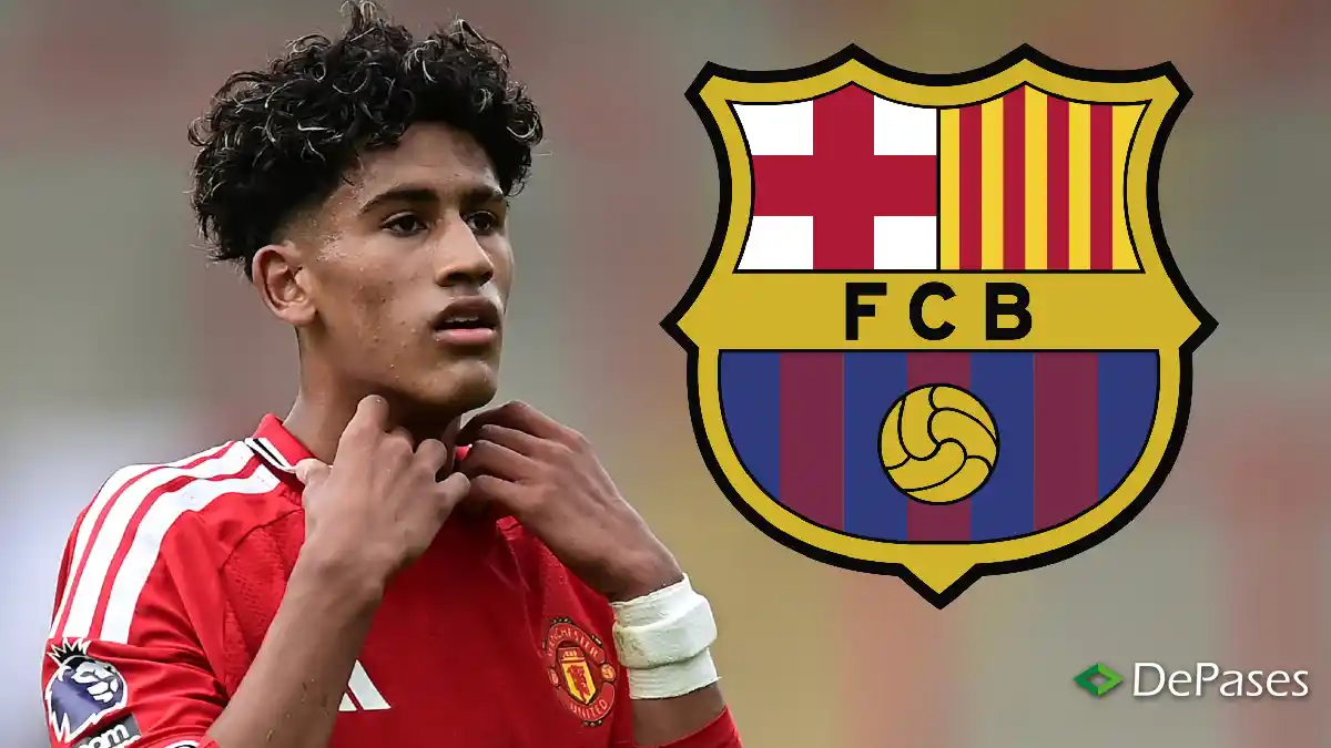 JJ Gabriel FC Barcelona Manchester United