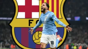 Rayan Cherki Manchester City FC Barcelona